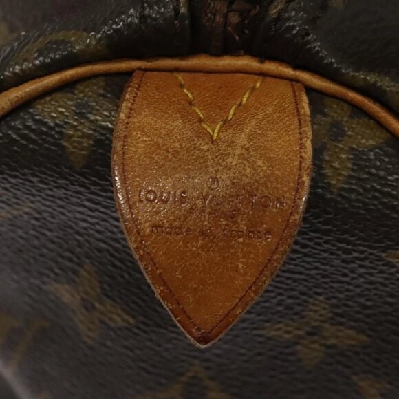 LOUIS VUITTON Monogram Speedy 30 Hand Bag - Picture 9 of 16